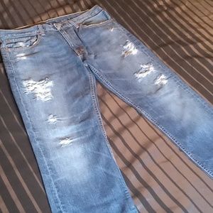 Mens 511 distressed Levis